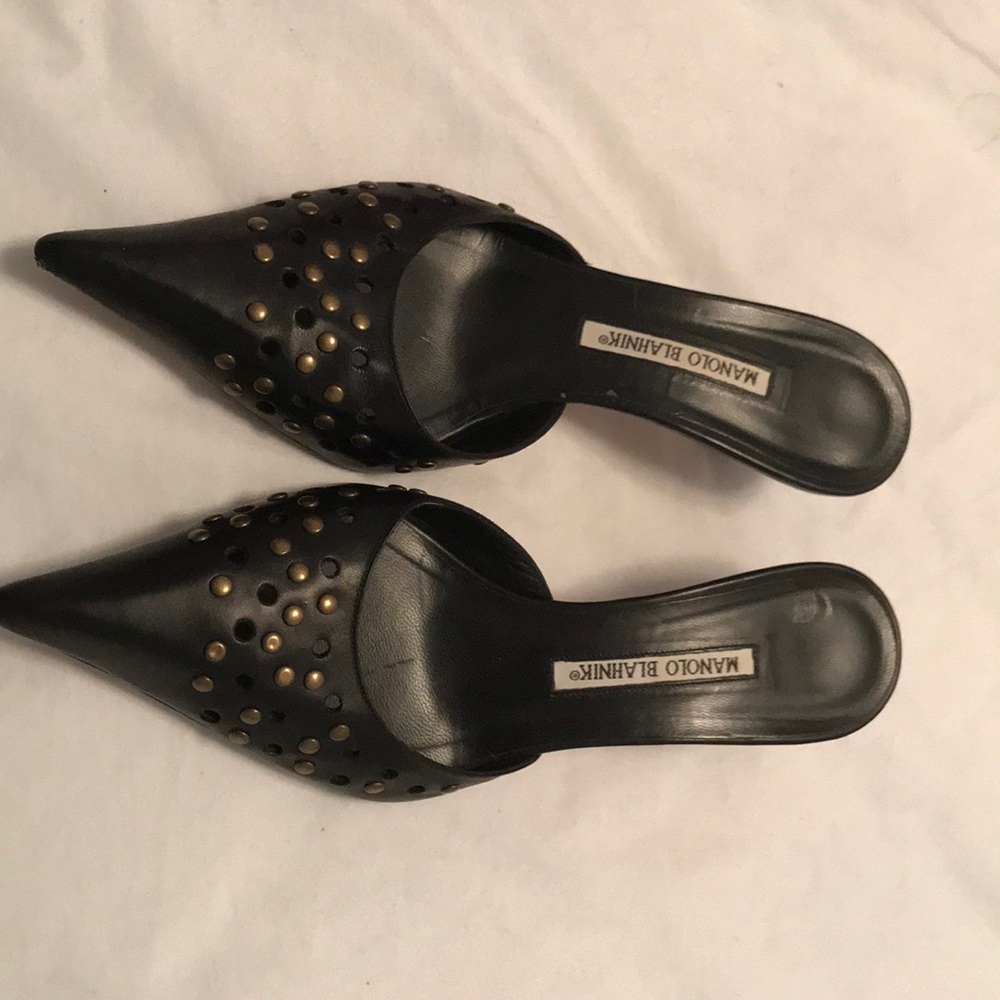 Manolo Blahnik mules! Excellent condition! - Picture 5 of 6